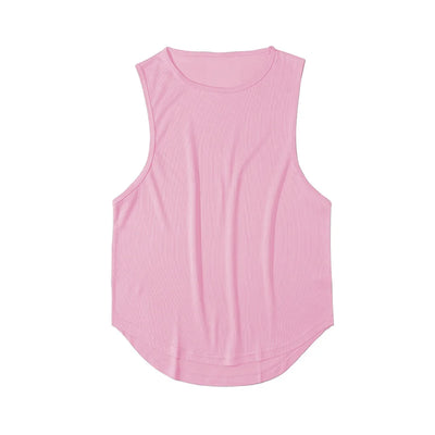 Quick-Dry Sleeveless Sports T-Shirt