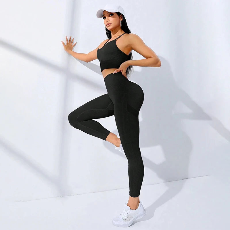 Seamless Yoga Fitness Set