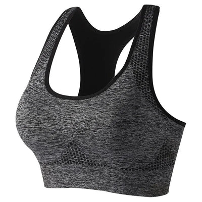 Backless Padded Workout Sports Bra