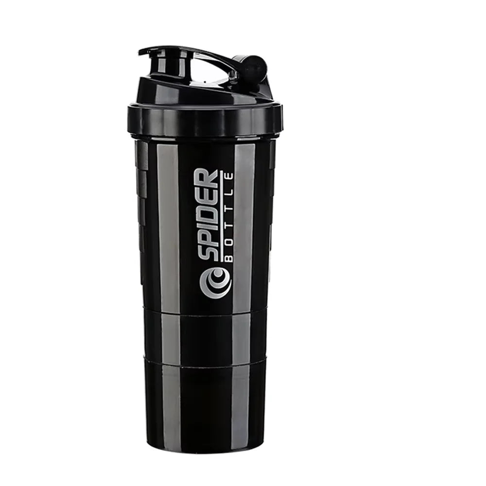 3-Layer Protein Shaker Bottle