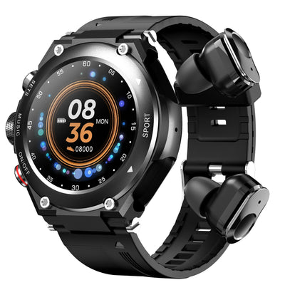 2-in-1 Smartwatch with Wireless Earbud