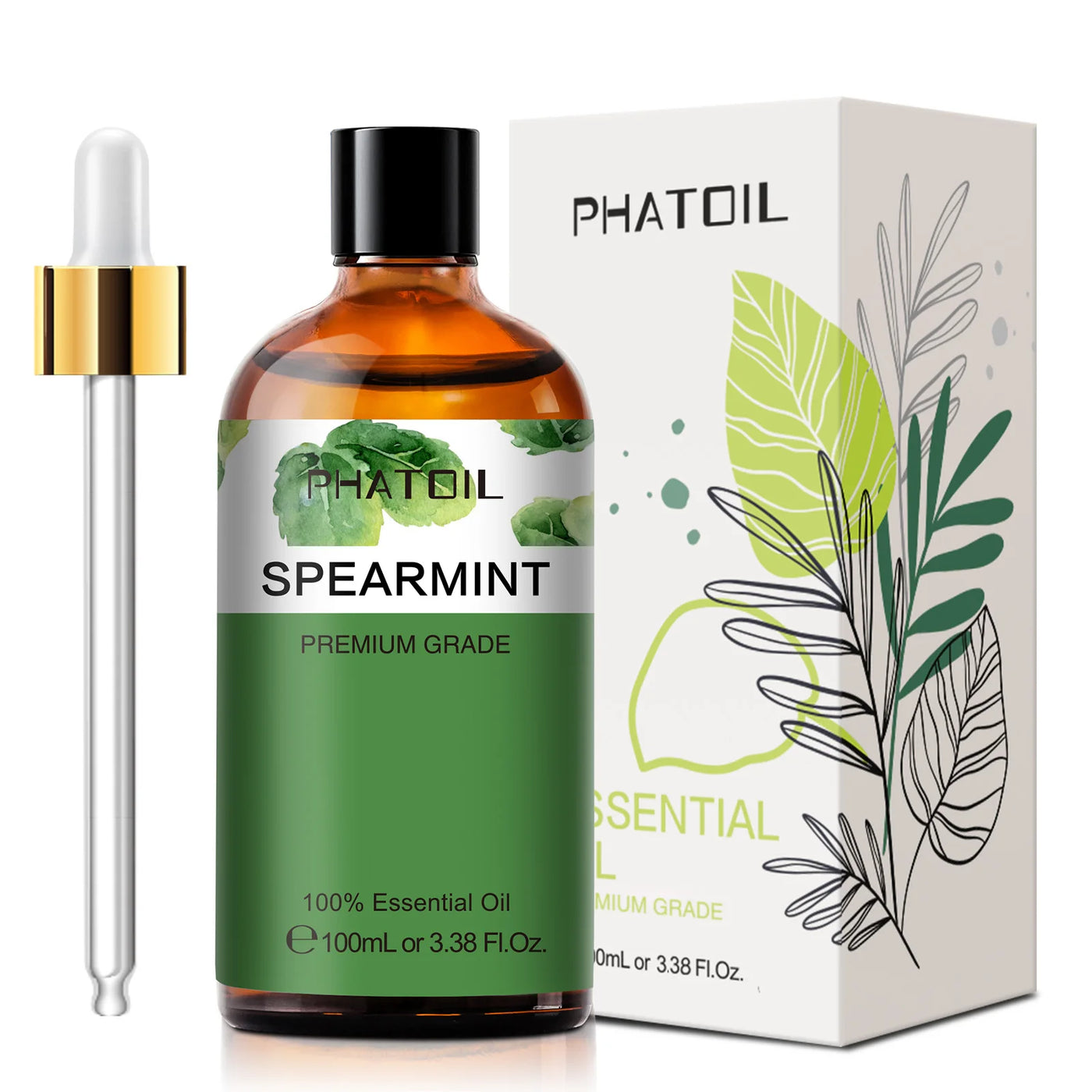 Pure Spearmint Rose Oil